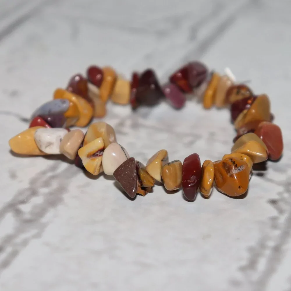 Beautiful mixed natural stone bracelet 7